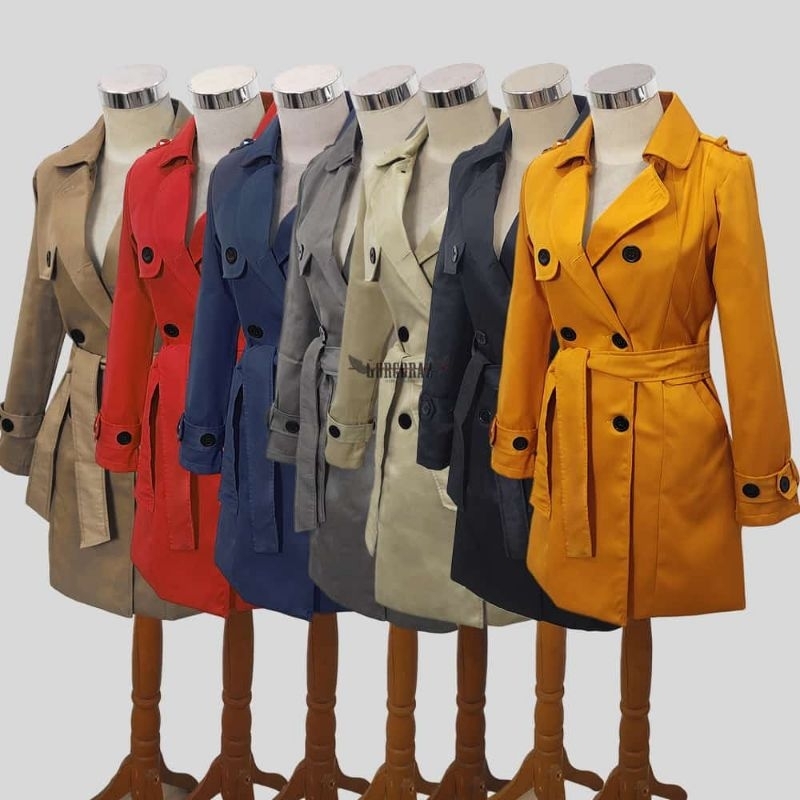blazer wanita coat wanita cream,hitam,merah,magenta,kuning clasic