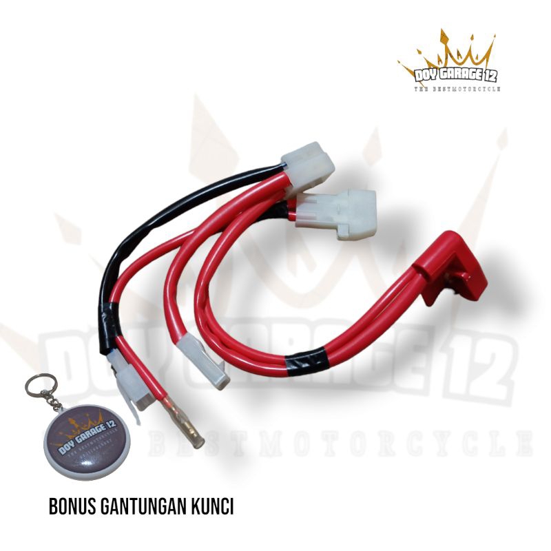 KABEL AKI POSITIF SET MIO SPORY/ SMILE KABEL ECCU SET MIO KABEL AKI