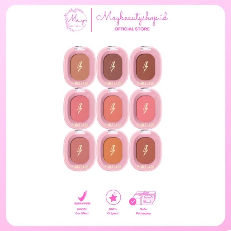 PINKFLASH Soft Pigment Blush | Merah pipi
