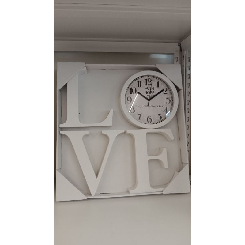 Informa hiasan dinding wall decor Home Love gold