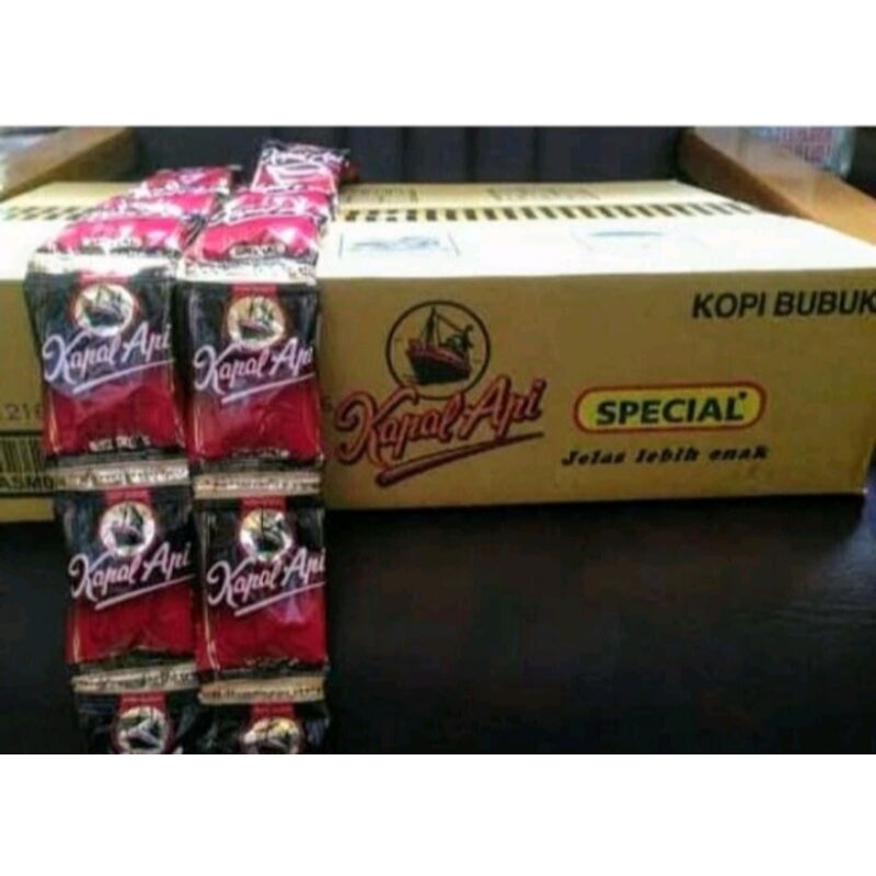 

Kopi Kapal Api Hitam Mini 1 dus 20 renceng