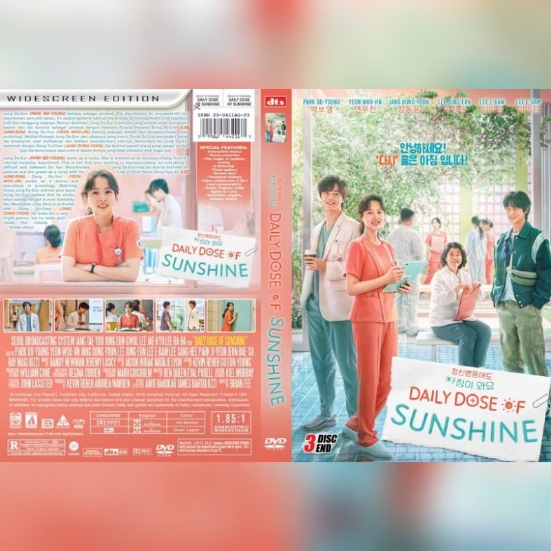 Kaset Serial Drakor DAILY DOSE OF SUNSHINE [ 2023 ] 3 disk-end