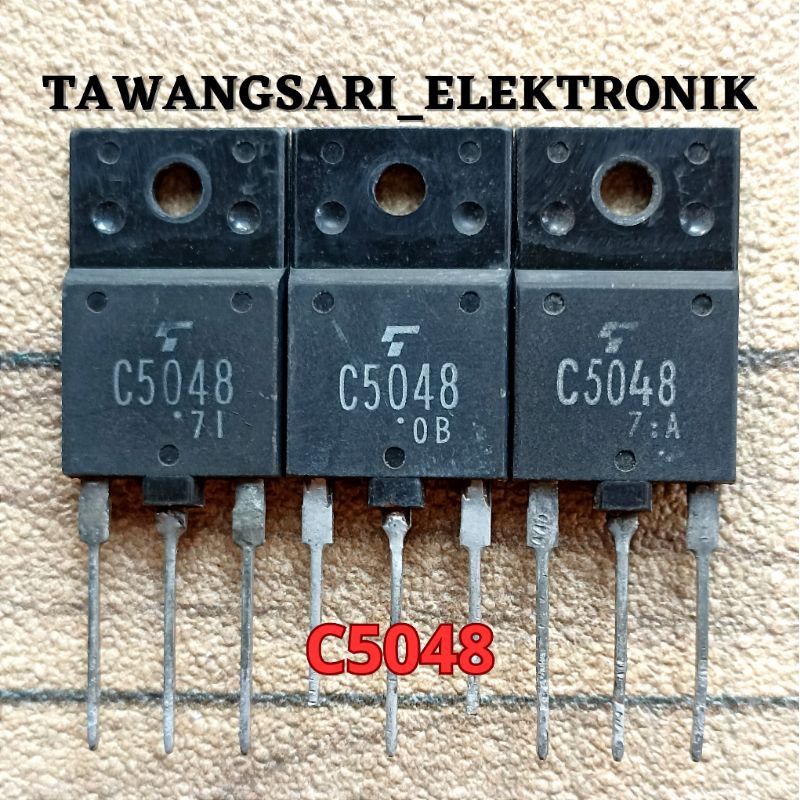 tr C5048 regulator c5048 transistor non dumper c 5048 original cabutan