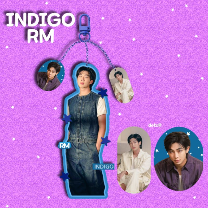 KEYCHAIN INDIGO RM