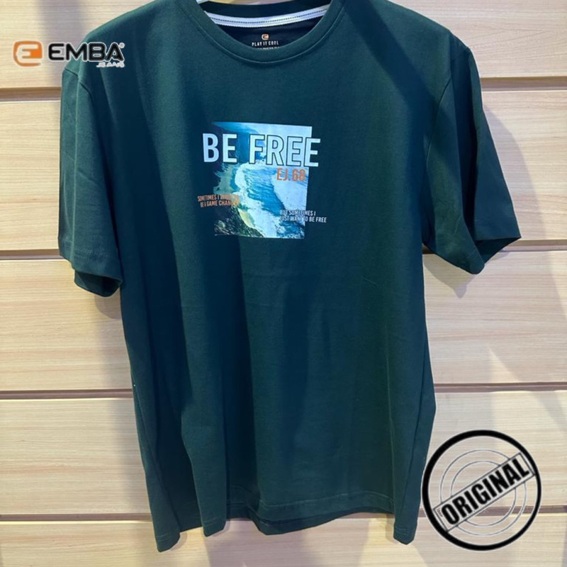 Kaos pria Merk Emba Jeans