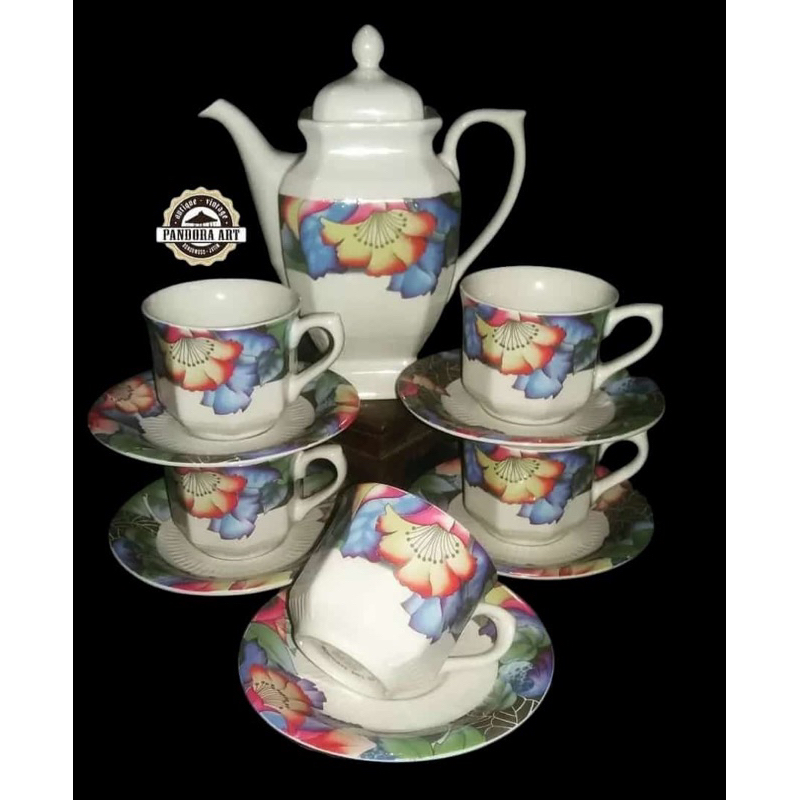 Teaset cantik NORITOKI ROYAL japan lawas