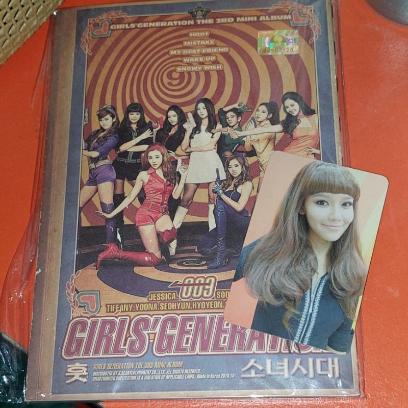 READY PRELOVED SNSD ALBUM HOOT + PC SOOYOUNG