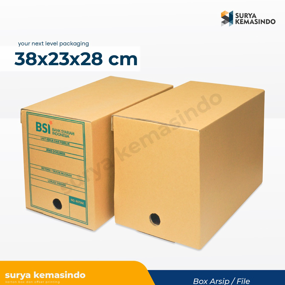 

PROMO HARI INI Box File 38x23x28 cm (BSI) Kardus/BSI/Arsip/File/filebox/arsipbox/document