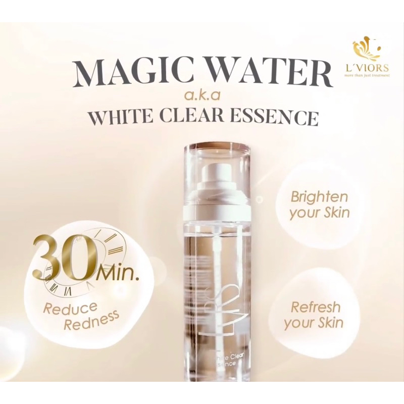 preloved LVIORS WCE Water Clear Essence 100%original L’viors