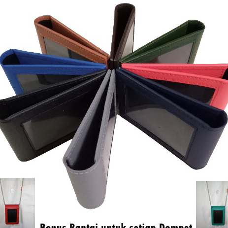 

Sale Dompet ID Card Magnet / Name Tag Saku / Holder ID Card Magnet