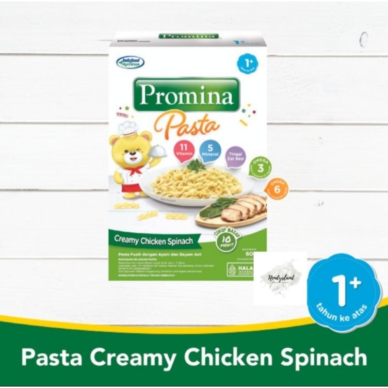 Promina pasta creamy chicken spinach