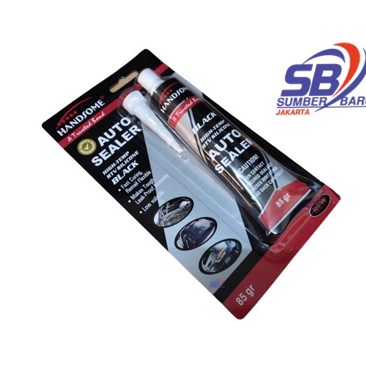 

➬✪✸ LEM HANDSOME 85GR/AUTO SEALER SEALANT/LEM KACA/RUBBER HITAM TERMURAH KUALITAS TERBAIK SBJ