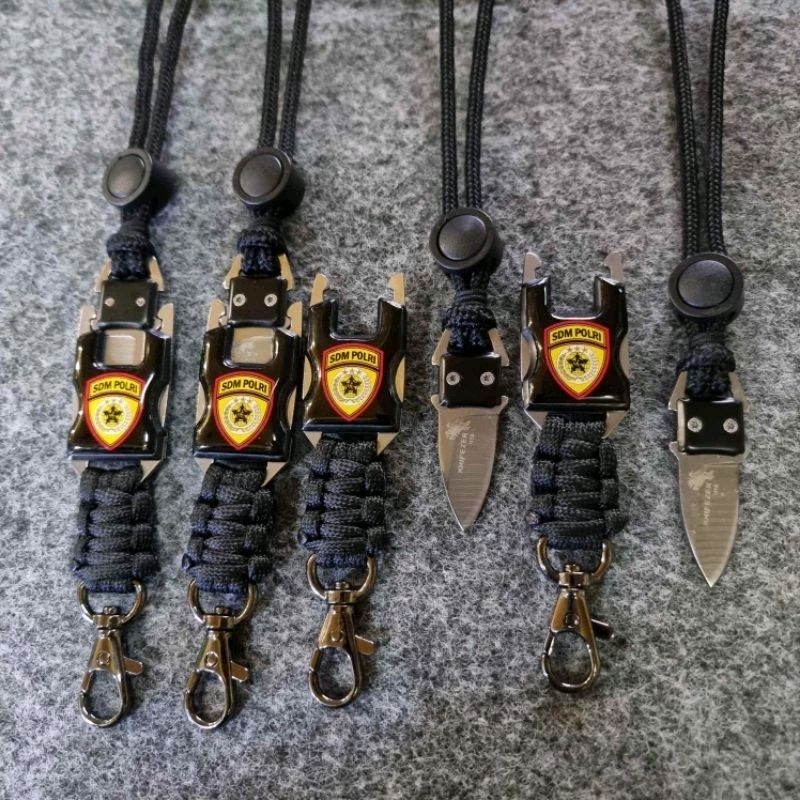 

Tali gantungan id name tag SDM POLRI