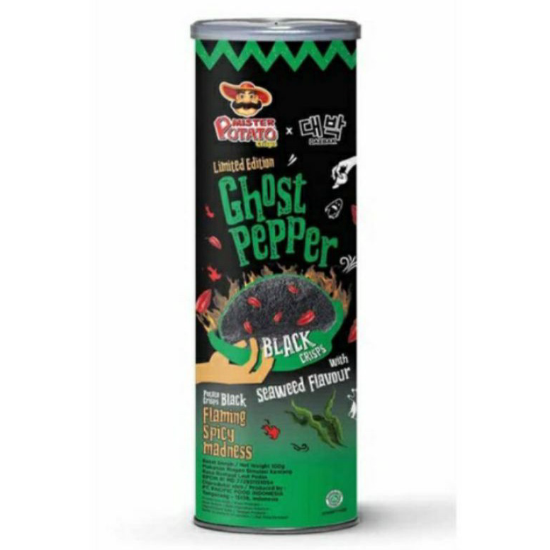 

HEMAT PROMO✅ 0Mister Potato X Ghost Pepper Dark Seaweed 45gr Limited edition