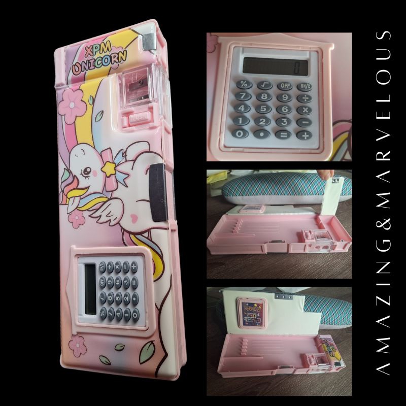 

calculator pencil case