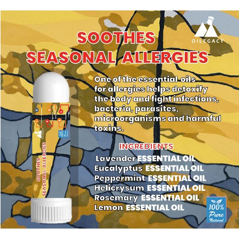 ADY78 INHALER ANTI ALERGI ALLERGIES HIDUNG TERSUMBAT ASMA SESAK NAFAS SINUS PILEK SAKIT KEPALA