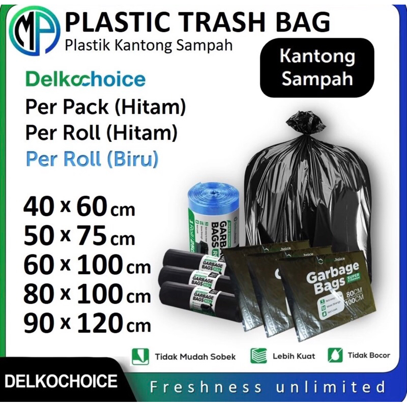 plastik sampah 60x100