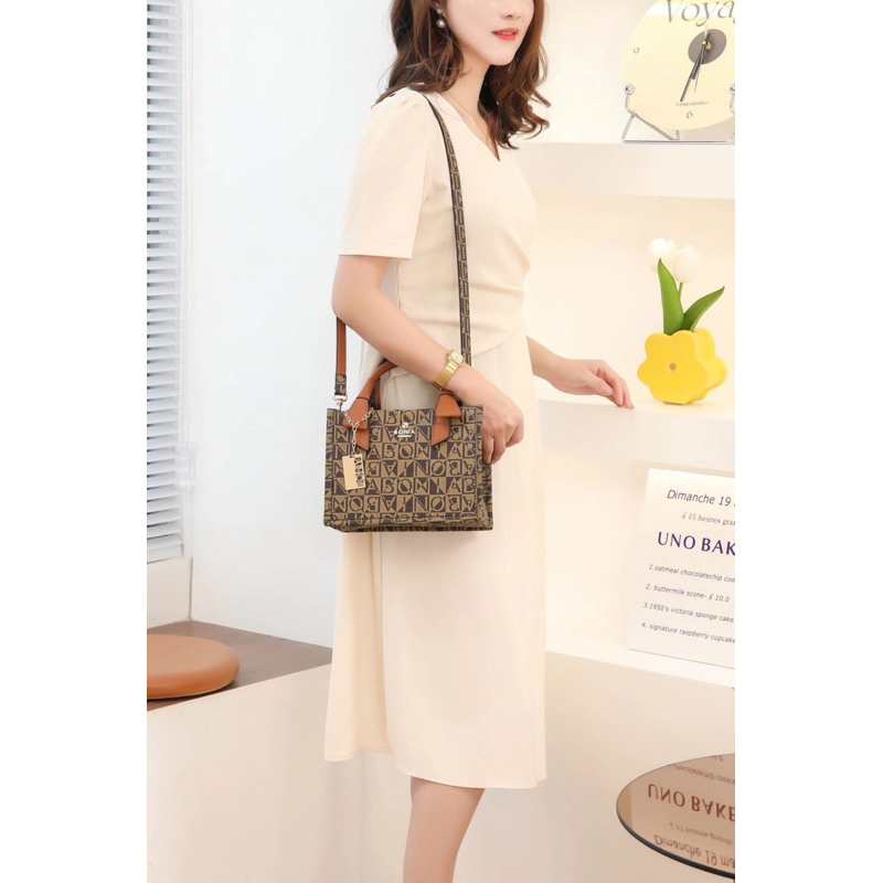 Totebag BN 5382 free box tas wanita slingbag