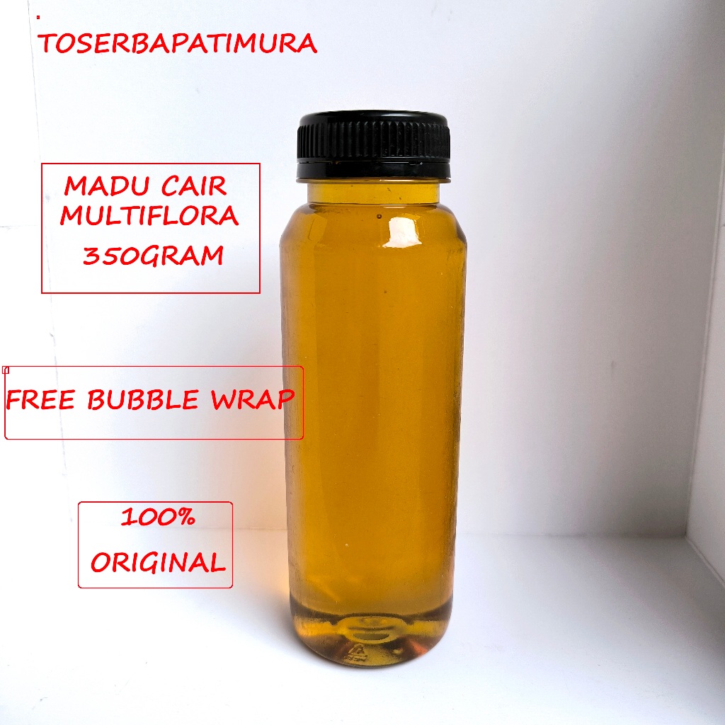 

Madu Asli 100% - Madu Murni - Madu Multiflora Original Natural 350gr