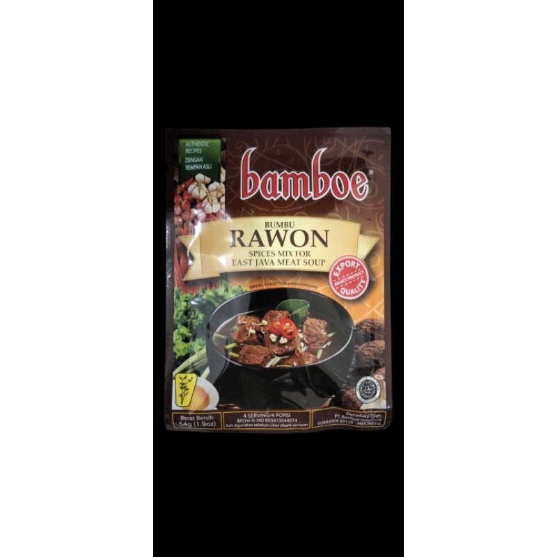 

BAMBOE BUMBU RAWON