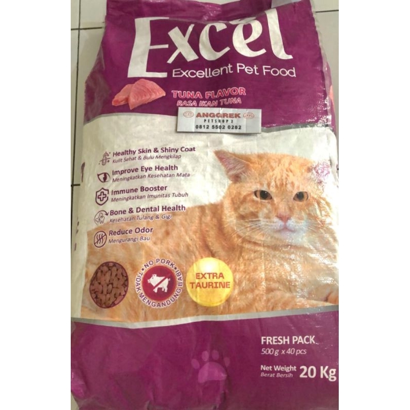 Excel 20kg Makanan Kucing