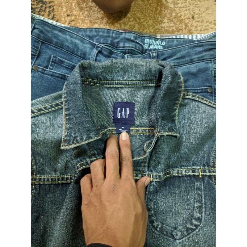 Jacket Denim GAP n Sherpa JEEP