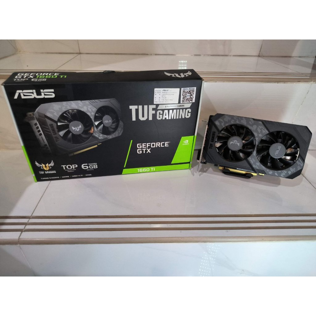 VGA Asus GTX 1660 Ti 6GB DDR6