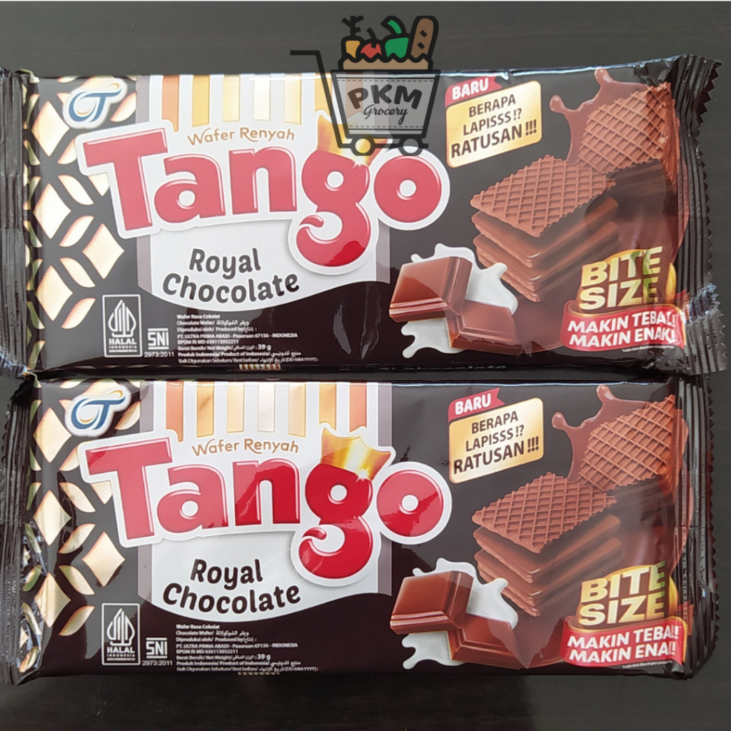 

WAFER TANGO Royal Chocolate 39 gr 1 pack isi 10 pcs