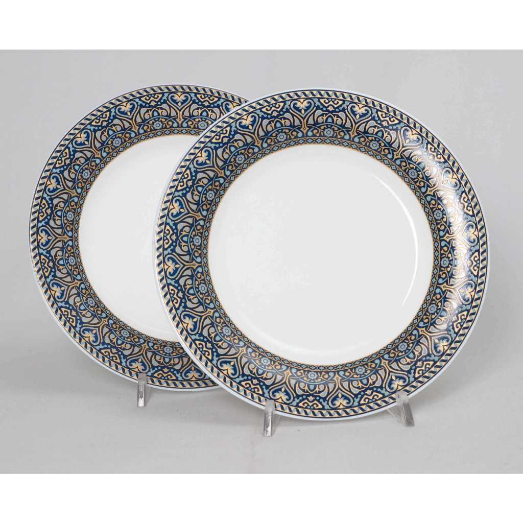 BRIGHTON 2 Pcs Piring Kue 20 cm Dessert Plate GM2932