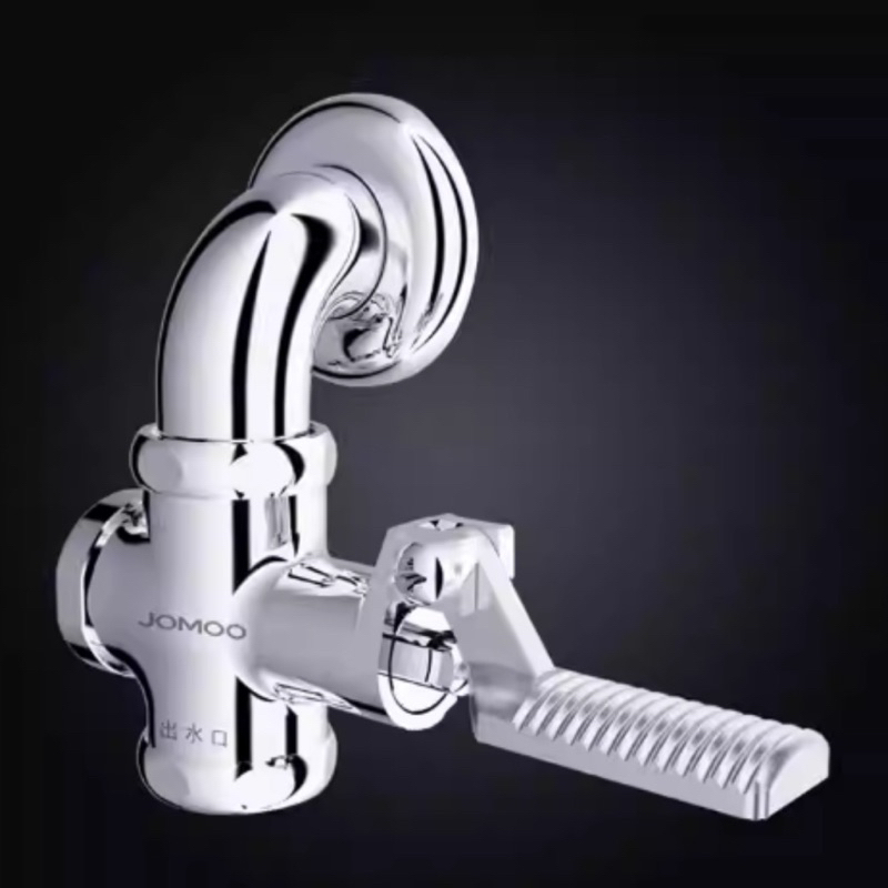 Jomoo Pedal Delay Squat Toilet Flush Valve/Flush Injak Kloset Jongkok