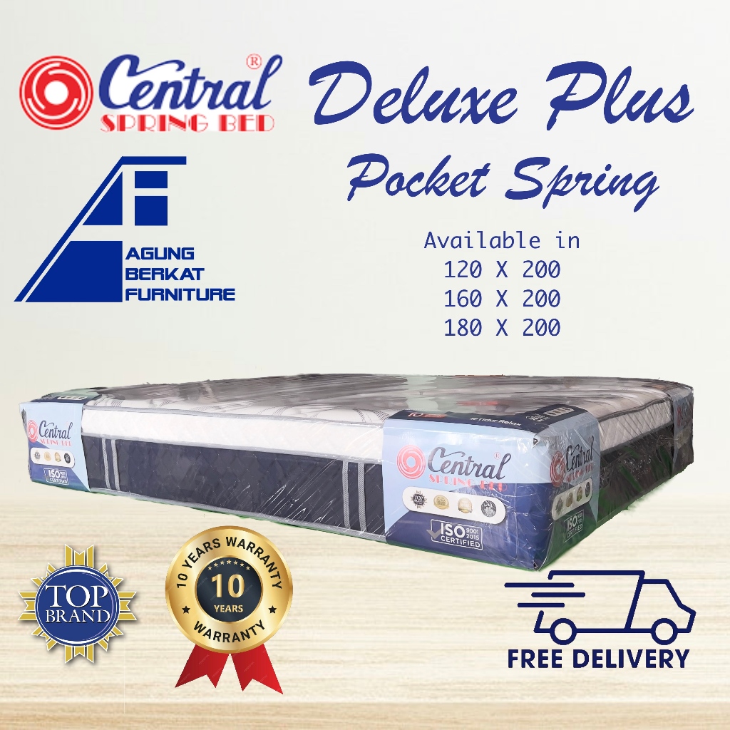 Spring Bed Central Deluxe Plus Pocket Spring