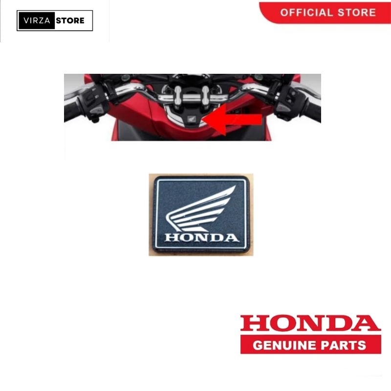 Emblem honda body stir spedometer original timbul emblem honda wings