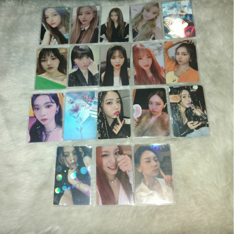 photocard gfriend viviz sowon yerin eunha yuju sinb umji