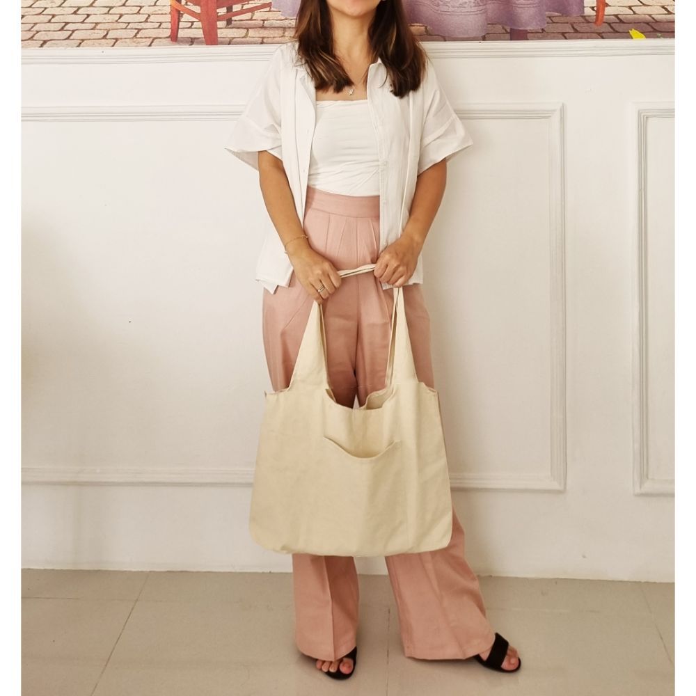 Tote Bag Kanvas - Tas Kanvas Wanita - Tas Kanvas Custom Print