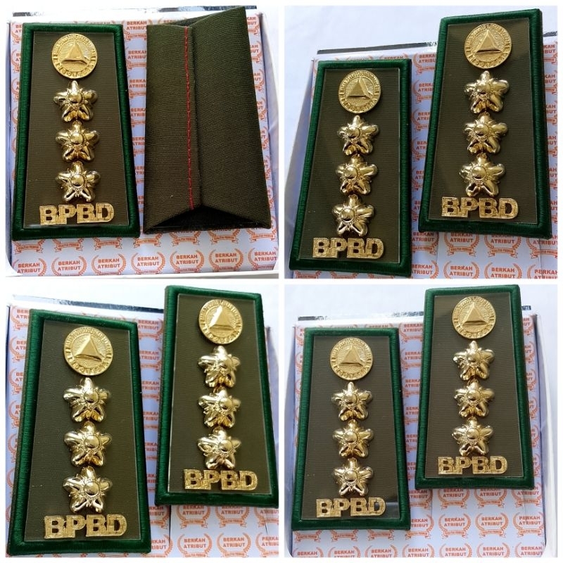 Pangkat Pdh BPBD 4B Kain Akrilik