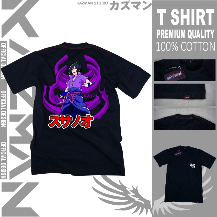 T-SHIRT SASUKE SUSANOO 200 GSM