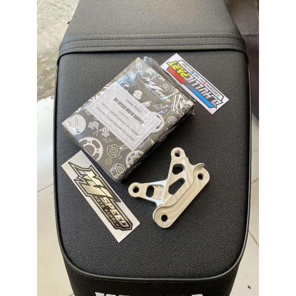 breket kaliper nissin samurai 4p pnp shock ninja R 300 m1speed