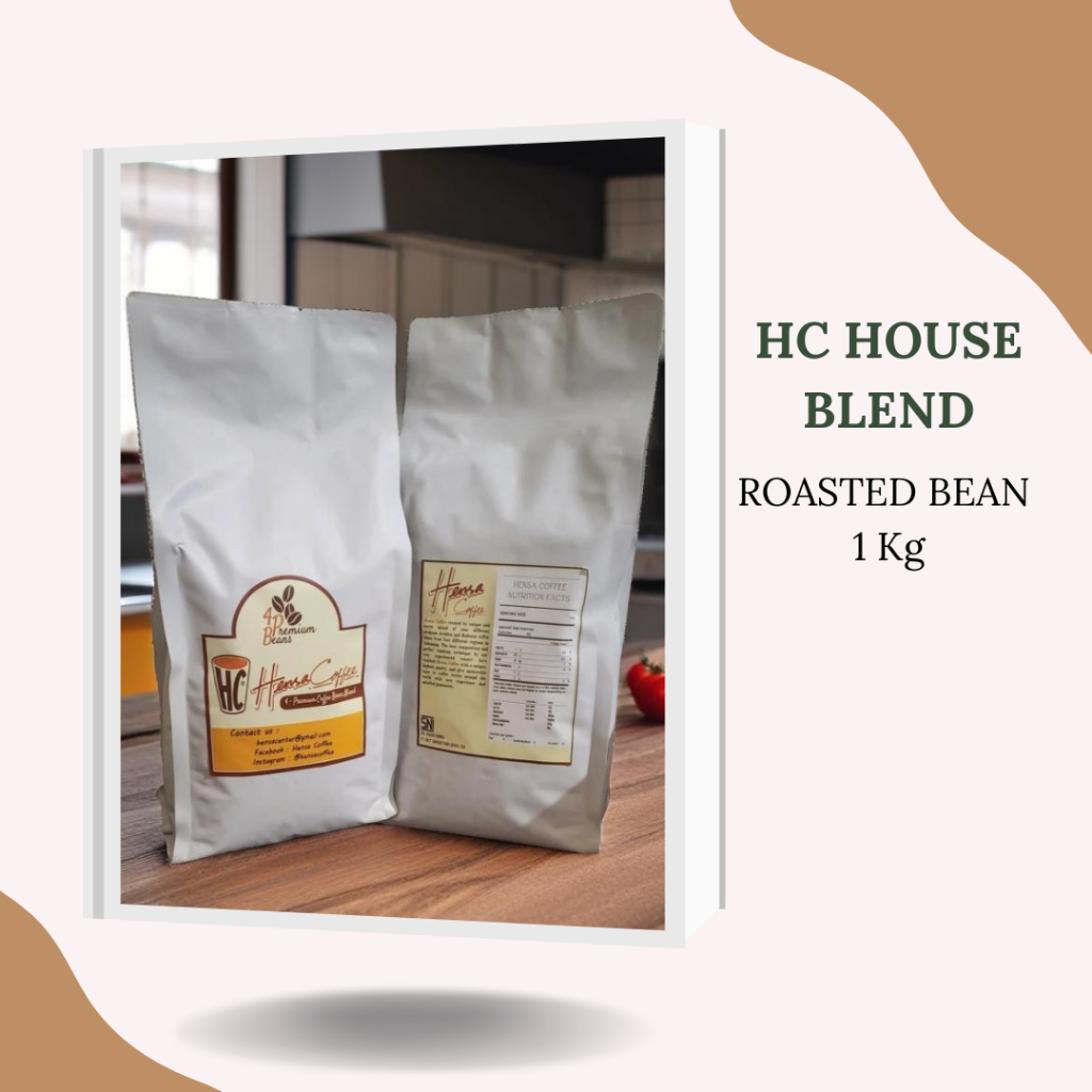 

Hensa Coffee House Blend Roasted Bean 1kg