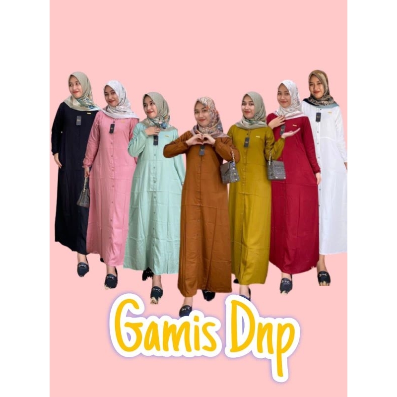 GAMIS DNP, DRESS DNP SERI 4, SERI 5, GAMIS KATUNADEM,