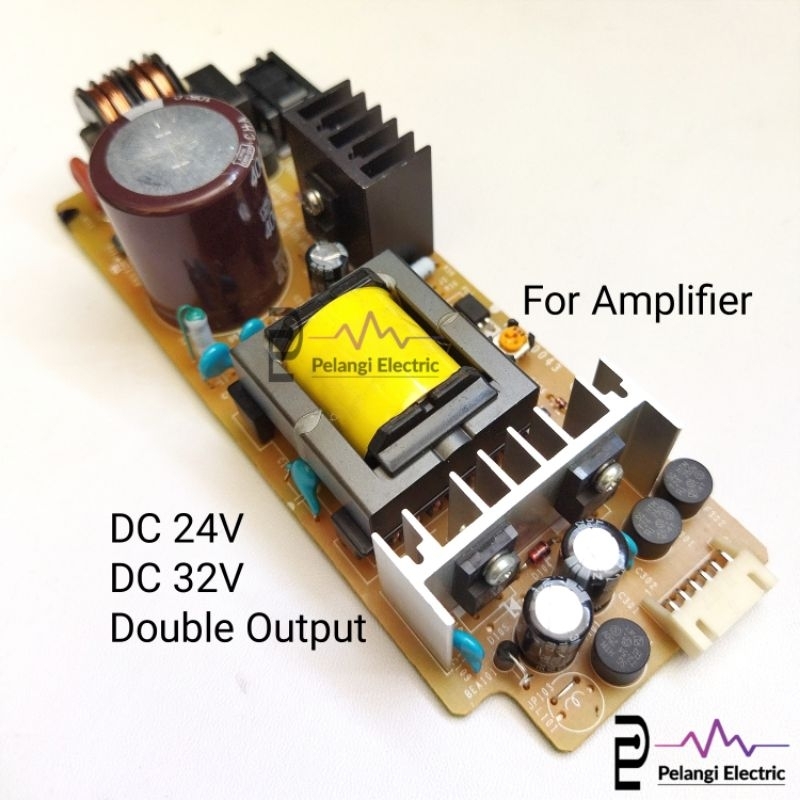 Power Supply Smps 24V 32V 10A Non CT Double Output For Amplifier Class D