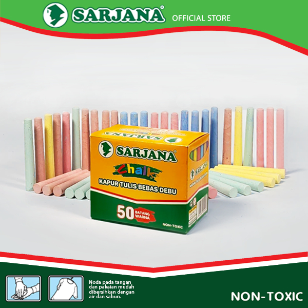 

Kapur Tulis Warna Sarjana