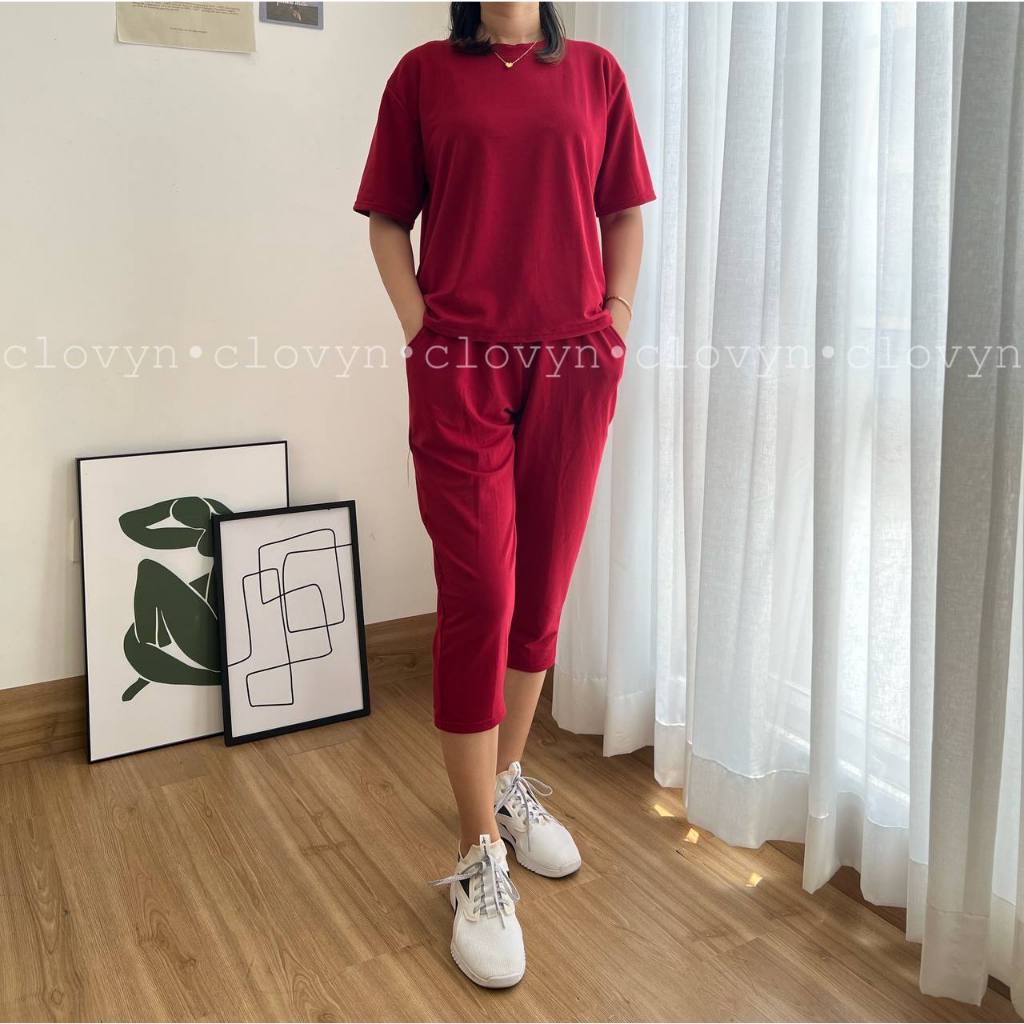 Setelan Wanita Celana 7/8