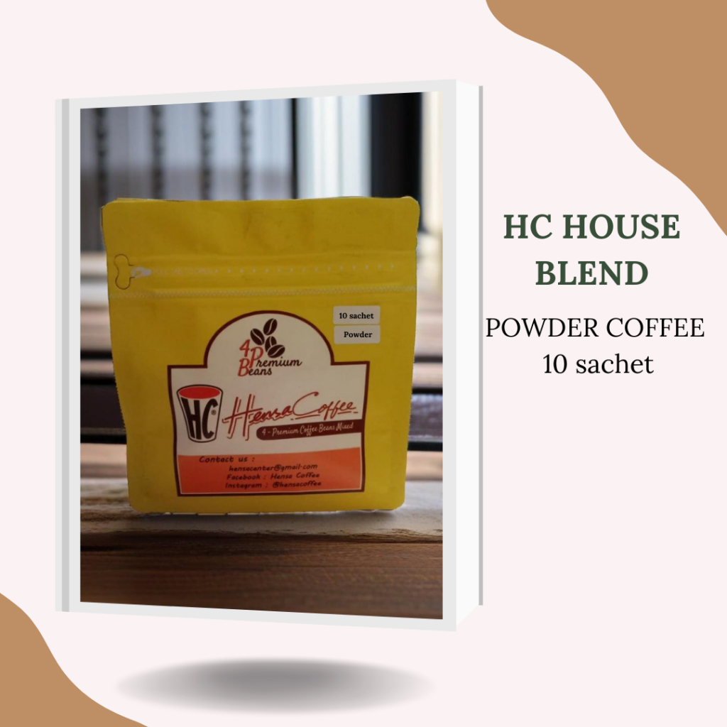 

Hensa Coffee House Blend Powder 10 Sachet