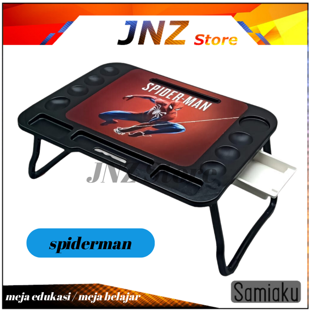 JnZ - Meja Belajar Anak / MEJA  BELAJAR LIPAT / MEJA LIPAT KARAKTER /Meja Belajar Anak TK - SD