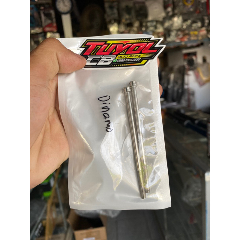 baut L modif dinamo stater megapro / Tiger revo stainless stenlis