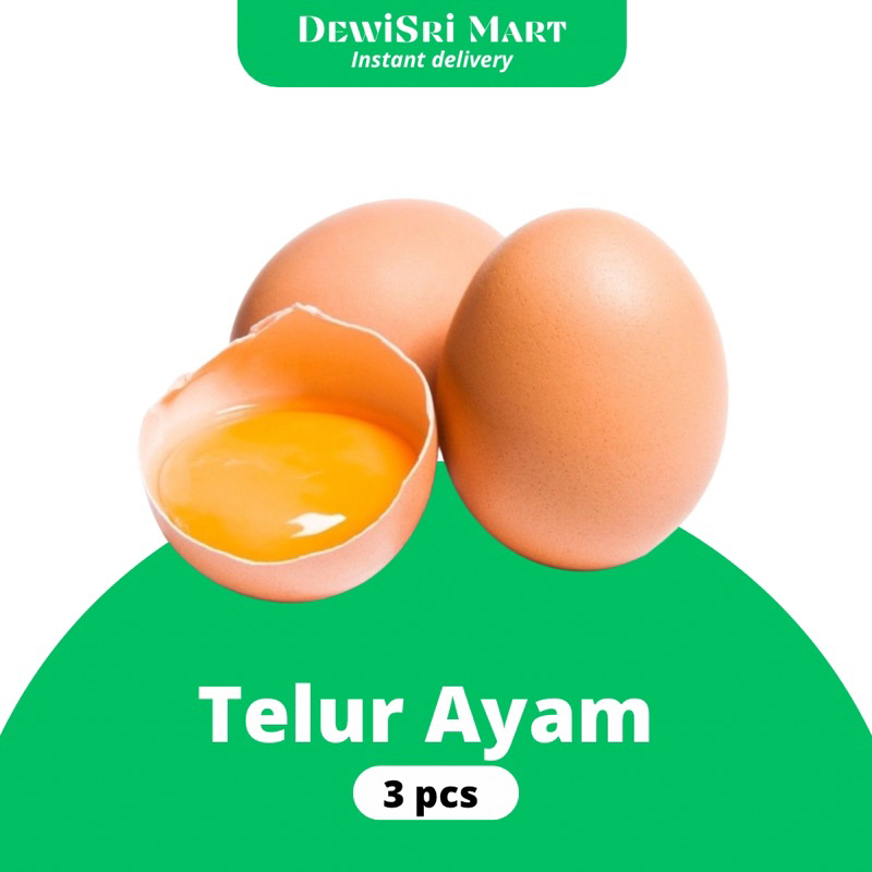 

Telur Ayam 3 Pcs - Dewi Sri Mart