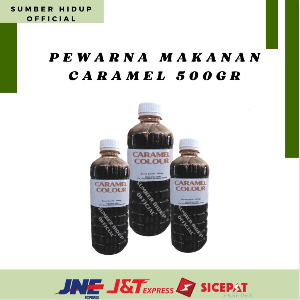 

PEWARNA MAKANAN CARAMEL - CARAMEL COLOUR / FOOD COLOUR / FOOD GRADE AAA KEMASAN 500GR