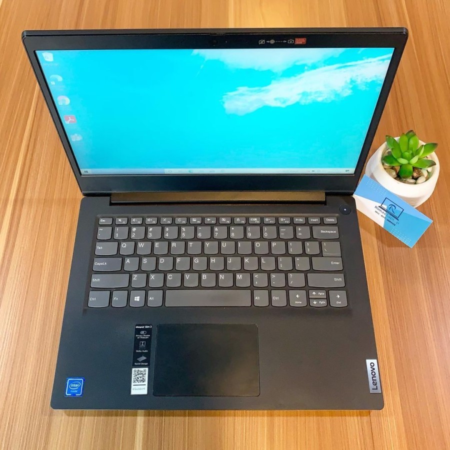 LAPTOP LENOVO IDEAPAD SLIM 3 CELERON RAM 4GB SSD 512GB | BEKAS SECOND