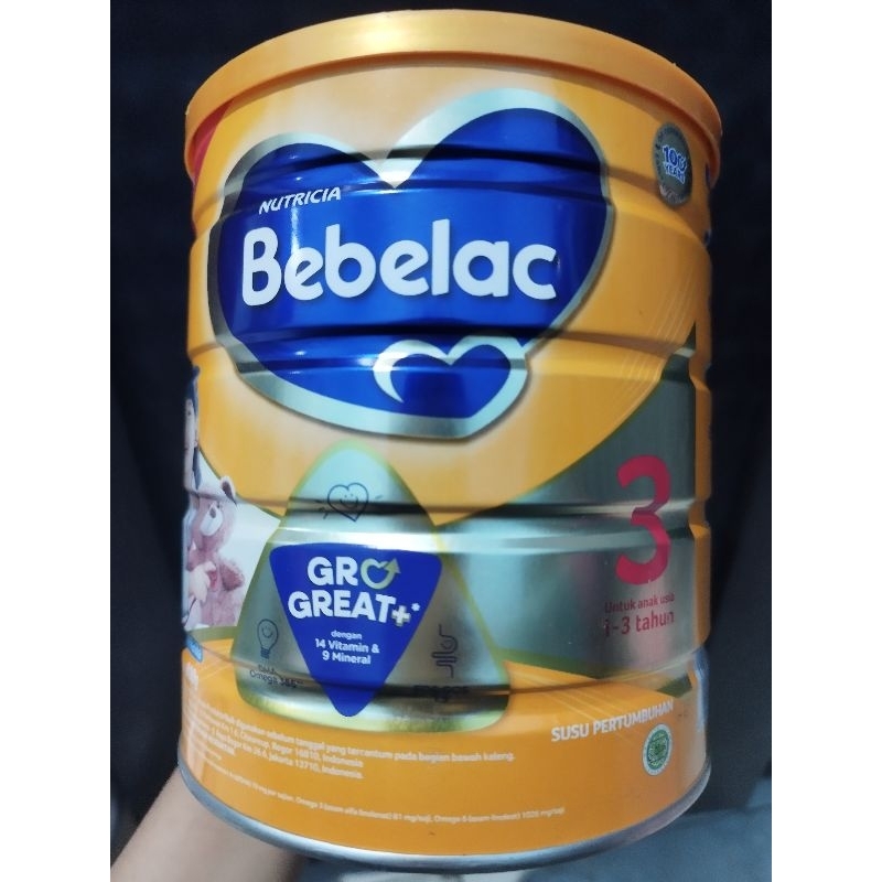 Susu Bebelac 1-3 tahun kaleng 800 gr