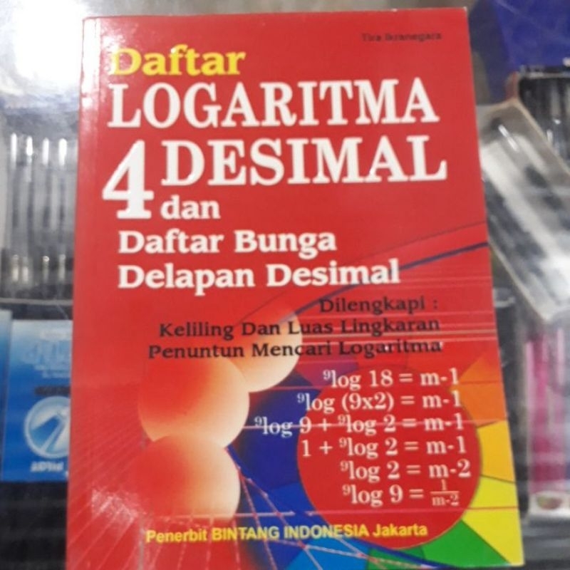 

buku daftar logaritma